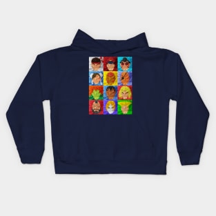 Street Fighter Pop Art Kids Hoodie